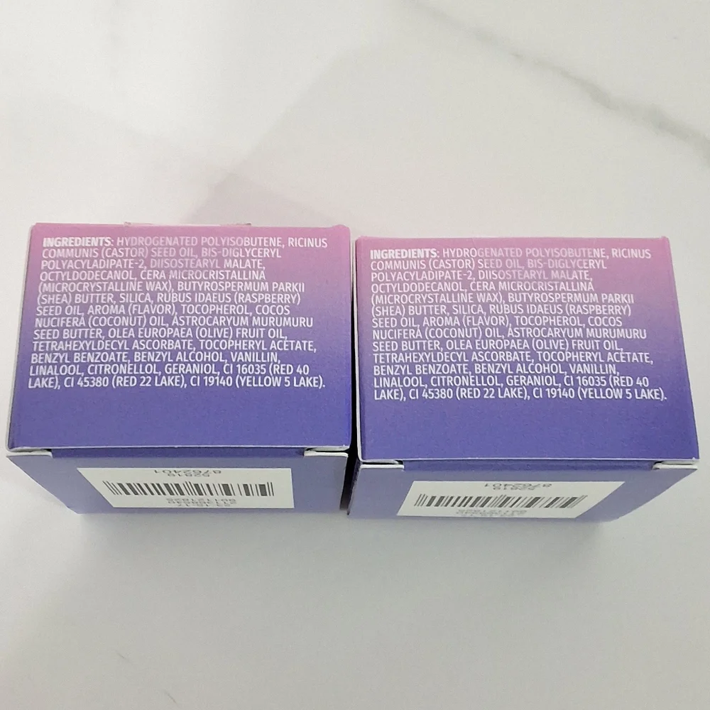PS Raspberry Overnight Lip Mask With Raspberry Seed Oil, Bundle Of 2, NEW - Picture 4 of 5